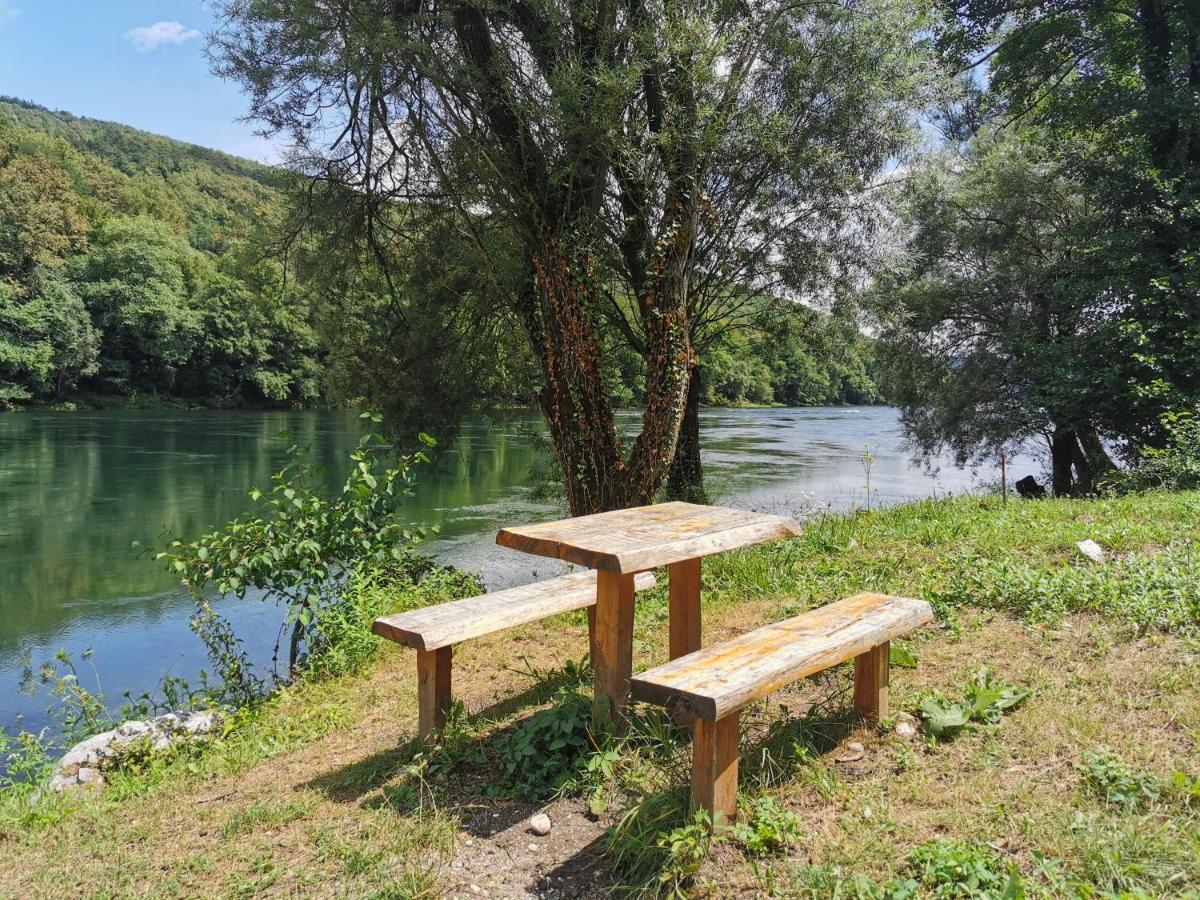 Вилла Brvnara Na Obali Reke Drine Beserovina Экстерьер фото
